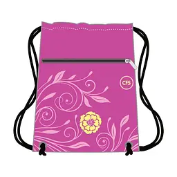 Сумка для взуття Cool For School Flowers на два відділення з розширенням (CF85728)
