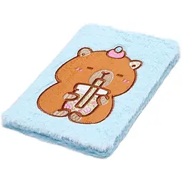 Блокнот А5 ZiBi Capybara 6 Kids Line плюшевий клітинка 80 аркушів (ZB.700020) - мініатюра 8