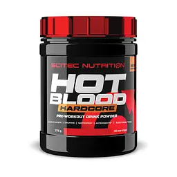 Передтренувальний комплекс Hot Blood Hardcore, 375 грам Апельсиновий сік Scitec Nutrition fit0024068