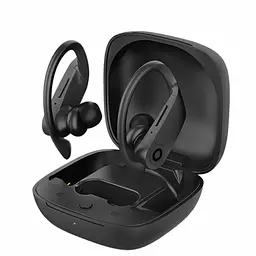 Навушники бездротові TWS B10 з боксом для заряджання Black (16496) - мініатюра 2