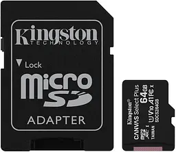 Картка пам'яті Kingston MicroSDXC 64 GB UHS-I A1 (клас 10) без адаптера - мініатюра 3