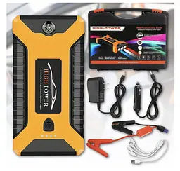 Пускозарядний пристрій для авто жовтий JUMPSTARTER JX27 99800 mAh ∙ Автомобільний пуско-зарядний пристрій JX27 Power Bank - мініатюра 3