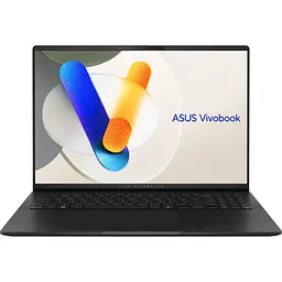 Ноутбук ASUS Vivobook S 16 M5606UA-MX021 16' 3.2K OLED, AMD R9-8945HS, 32GB, F1TB, UMA, NoOS, Чорний (90NB1482-M000S0)