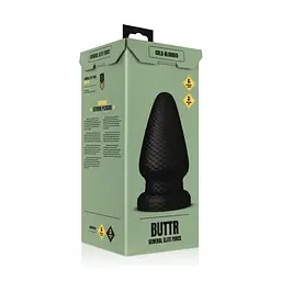 Анальна пробка Buttr General Elite Force Cold-Blooded 18.8 см (чорний) - мініатюра 7
