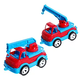 Дитяча іграшка кран Mini Matik 002/5BMS (Red) рухлива стріла крана, 13,5 см