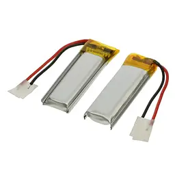 Акумулятор 400931P універсальний з контролером, 4 х 09 х 31 мм (85 mAh)/ для TWS навушників, bluetooth гарнітур, MP3 плеєрів - мініатюра 2