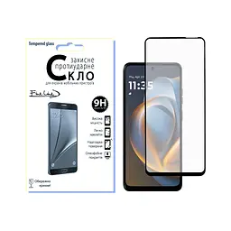 Скло захисне Fine Line Full Glue Motorola G05 Black (FL-TGFG-396) - мініатюра 1