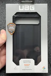 Оригінальний протиударний чохол UAG Scout для Google Pixel 8 Pro (6.7") Black 614319114040 - мініатюра 3