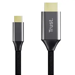 Кабель Calyx USB-C to HDMI заряджання/синхронізації, чорний - мініатюра 1