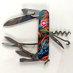 Ніж Victorinox Climber Zodiac 91мм 14функ Сапфіровий дракон - мініатюра 3