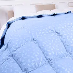 Ковдра пухова MirSon Karmen №1846 Bio-Blue, 90% пух, двоспальна, 205x172, блакитна (2200003014112) - мініатюра 8