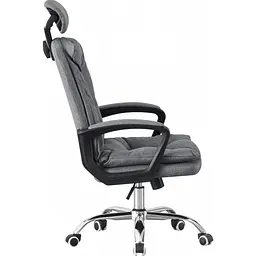 Офісне крісло GT Racer B-471 Fabric Dark Gray [156032] - мініатюра 2