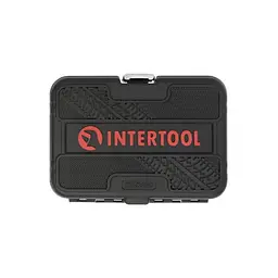 Набір біт насадок TORX 1/2" T20-T60 55 мм Intertool в кейсі у валізі - мініатюра 4