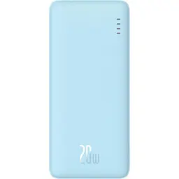 Зовнішній акумулятор Baseus Airpow 10000mAh 20W Blue (P10022801313-00) [161196] - мініатюра 2