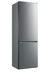 Холодильник Candy CMDCS6182X09 нижня морозильна камера 188см 271л A+ Статична Нержавіюча сталь (CMDCS6182X09)