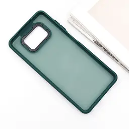 Чохол TPU+PC Lyon Frosted для Xiaomi Poco X3 NFC / Poco X3 Pro Green - мініатюра 3