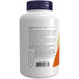 Лляна олія Now Foods Flax Oil Org 1000 мг 120 капсул - мініатюра 3
