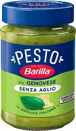 Соус Barilla Pesto Genovese Senza Aglio без часнику 190 г (8076809580724)