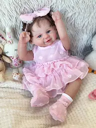 Колекційна силіконова лялька реборн новонароджена дівчинка римма Reborn Dolls det0018883