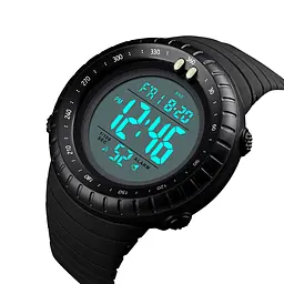 Чоловічий годинник Skmei 1420 Чорний - мініатюра 6