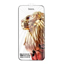 Захисне скло Hoco Full screen HD tempered glass series set for iP17 Air (G9) Black