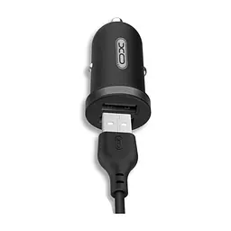 Зарядний пристрій XO 2xUSB 2.1A + cable USB to Micro 5P black (TZ08-M-BK) - мініатюра 3