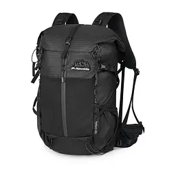 Рюкзак туристичний Naturehike CNK2300016, 30+5 л, чорний
