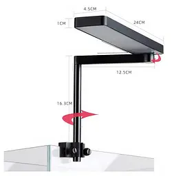 Світлодіодна лампа Chihiros CII LED Light 16W - LED освітлення для нано-акваріумів з Bluetooth керуванням - мініатюра 2