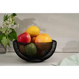 Кошик Ardesto Midori чорний 25x25x12 см (AR0902B) - мініатюра 5