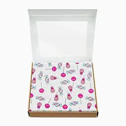 Пелюшка муслінова Cosas Lollipops 80х100 см (MuslinDiapers_Lollipops) - мініатюра 2