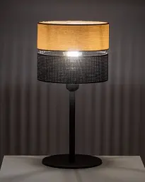 Настільна лампа TK Lighting 5124 Nicol E27 1x15W IP20 чорна - мініатюра 2