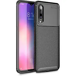 Чохол-накладка Toto TPU Carbon Fiber 1.5 mm Case Xiaomi Mi 9 Black - мініатюра 2