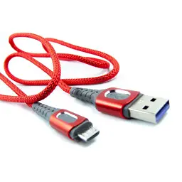 Дата кабель USB 2.0 AM to Micro 5P 1.0m red Dengos (NTK-M-LP-RED) - мініатюра 3
