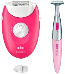 Епілятор Braun Silk-epil 3 SE 3-202 Pink UA