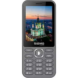 Мобільний телефон Sigma mobile X-style 31 Power Type-C (Grey) UA-UCRF [80728] - мініатюра 1