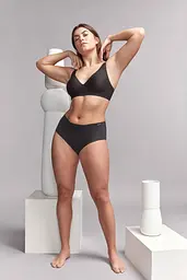 Жіночі трусики 228P1 Gisela чорні XL