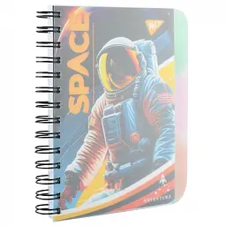 Зошит для записів Yes Space adventure В6 144 аркуші пластикова обкладинка 3 шт. (681975) - мініатюра 2