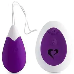 Віброяйце FeelzToys Anna 6,3 см (фіолетовий)