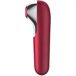 Смарт-вібратор та вакуумний стимулятор 2 в 1 Satisfyer Dual Love Червоний - мініатюра 3