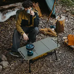 Складаний стіл Naturehike CNK2450JJ025, 80х40 см, алюміній, оливковий - мініатюра 13