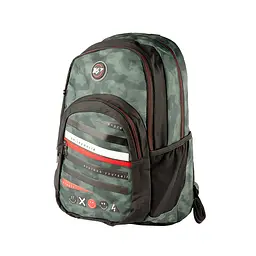 Рюкзак молодіжний YES T-85 Smiley World Military boy + пенал у подарунок (558285) - мініатюра 1