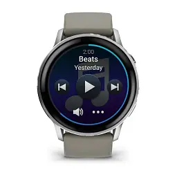 Смарт-годинник Garmin Venu 4 45mm Silver with Siliver Gray Silicone (010-03014-41) - мініатюра 5
