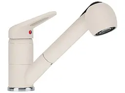 Змішувач Franke Novara Plus Pull Out Бежевий (115.0470.665) - мініатюра 7