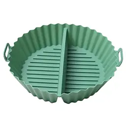 Форма Ringel Herbal Airfryer силіконова подвійна кругла для аерогриля/духовки 20x20x4.5 см (RG-10223)