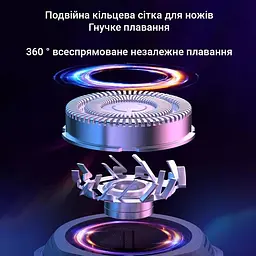 Електробритва ShowSee F1-BK Electric Shaver чорний - мініатюра 7