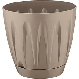 Вазон для квітів Serinova Daisy 46 л мокко (20-P00701214-200100)