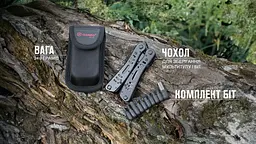 Мультитул Ganzo Multi Tool (G103), Чорний - мініатюра 28