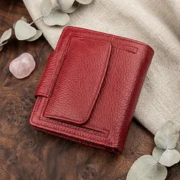 Гаманець жіночий ST Leather 18499 (ST415) невеликий червоний - мініатюра 2