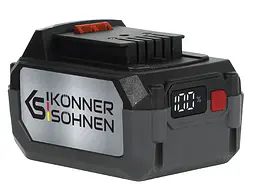Konner & Sohnen Кущоріз акумуляторний KS HT-20V 20В акб 1х2А·год 55см крок різу 16мм 2.5кг - мініатюра 5