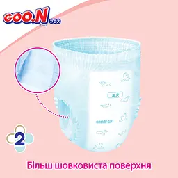Трусики-підгузки Goo.N Plus ХXL (13-25 кг) 28 шт. для дітей унісекс (21000634) - мініатюра 4